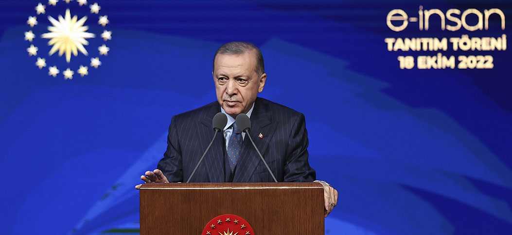 Cumhurbaşkanı Erdoğan, e-İnsan Programına katıldı